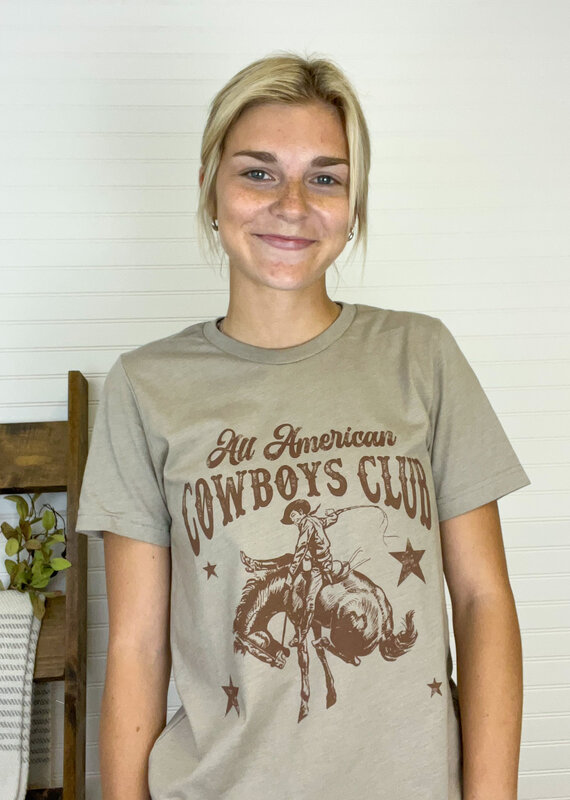 Highway Honey's Mercantile All American Cowboys Club Graphic Tee