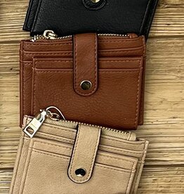 Jen & Co. Sam Mini Snap Wallet/Card Holder