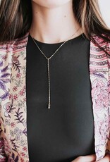 Pretty Simple Taci Crystal Drop Necklace