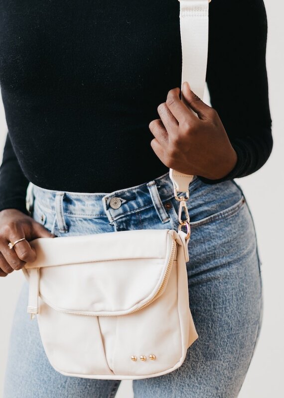 Pretty Simple Tilly Crossbody Bag - Cream