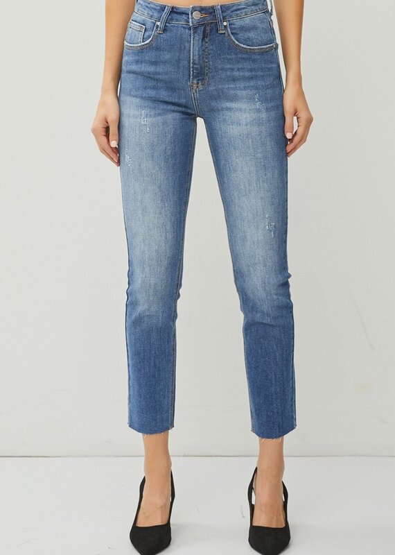 Risen Jeans Rory High Rise Relaxed Skinny - Medium