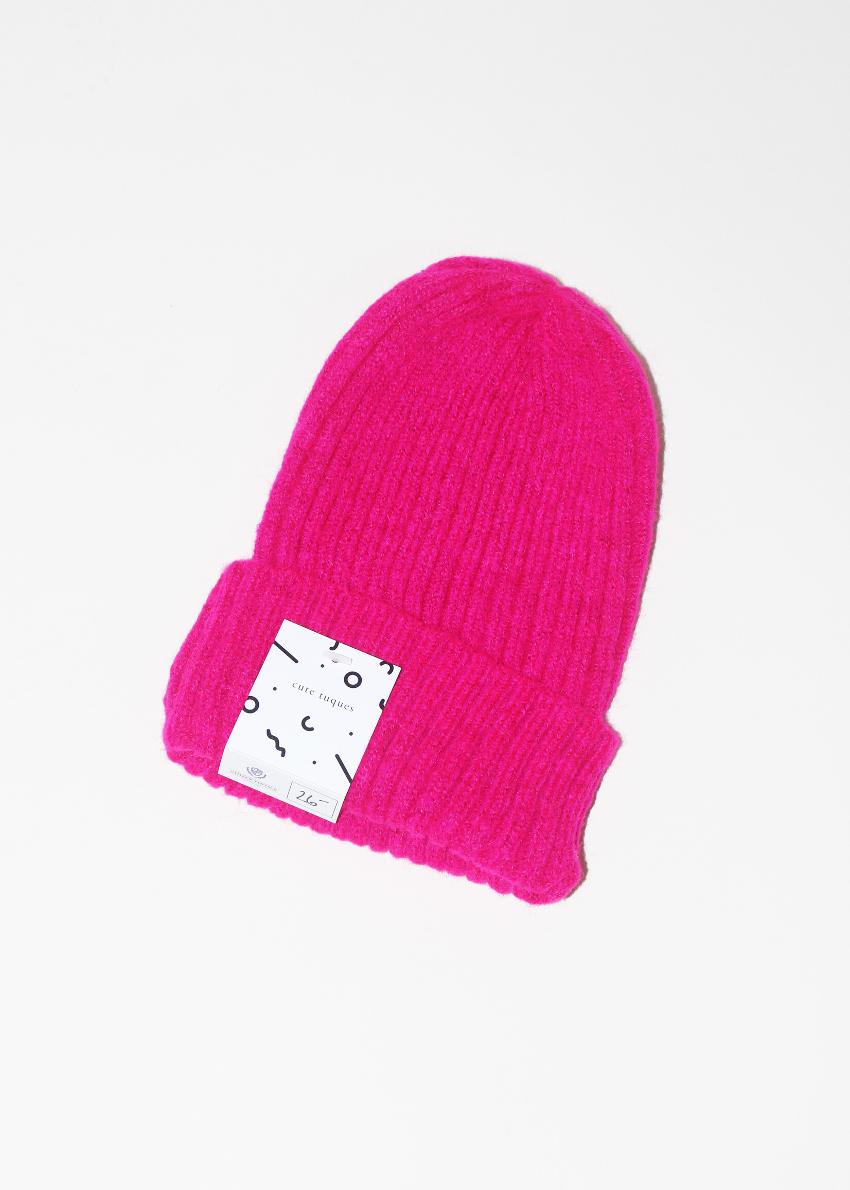 Acrylic Ribbed Knit Tuques