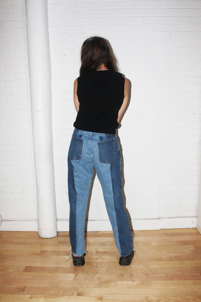 Upcycled Jeans (#18) - Size 28"-29"