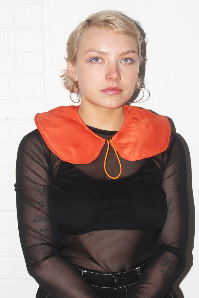 MOLE MOLE Upcycled Collar in Orange