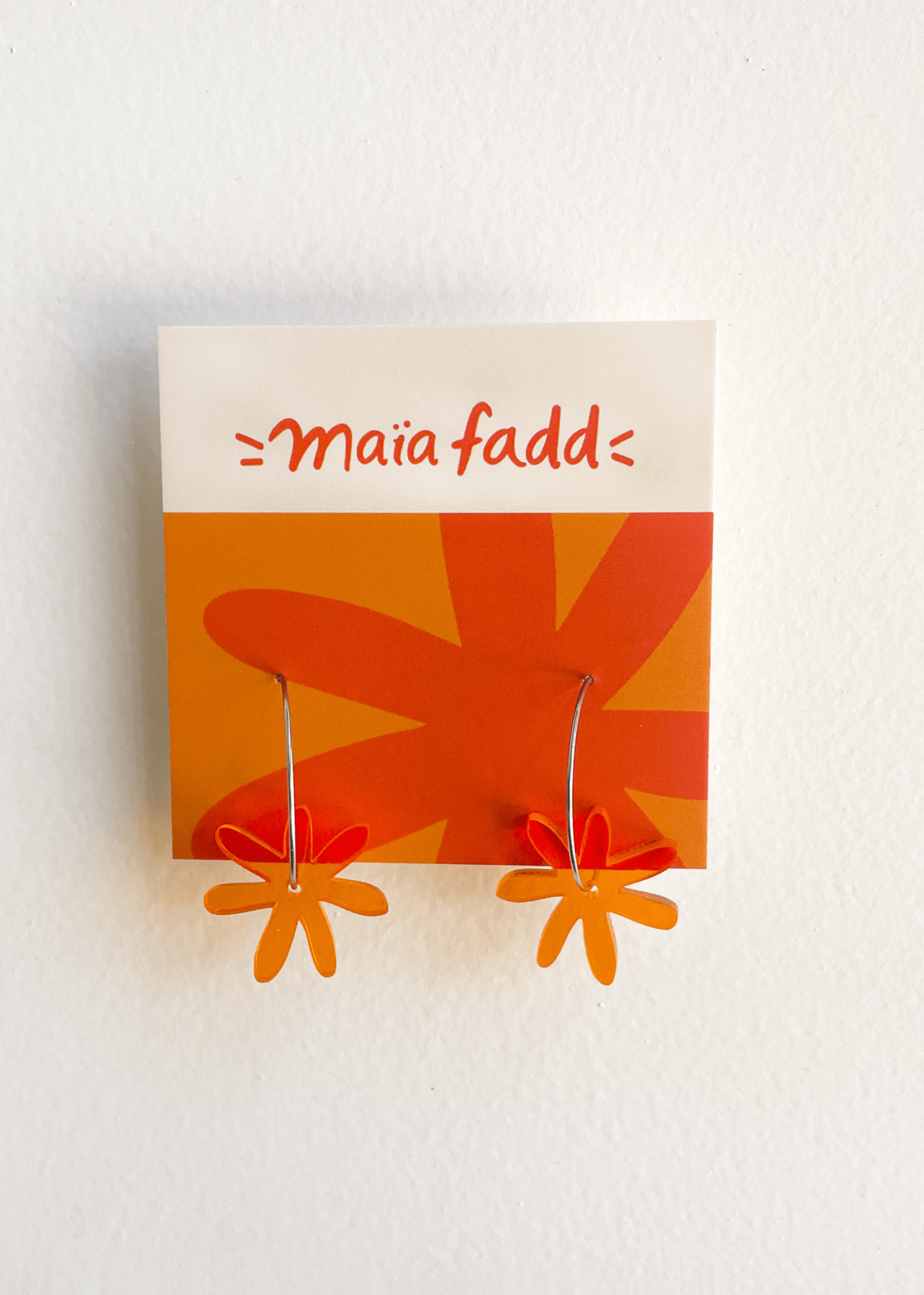 Maia Fadd Maia Fadd Earrings - Mini Flower Hoops