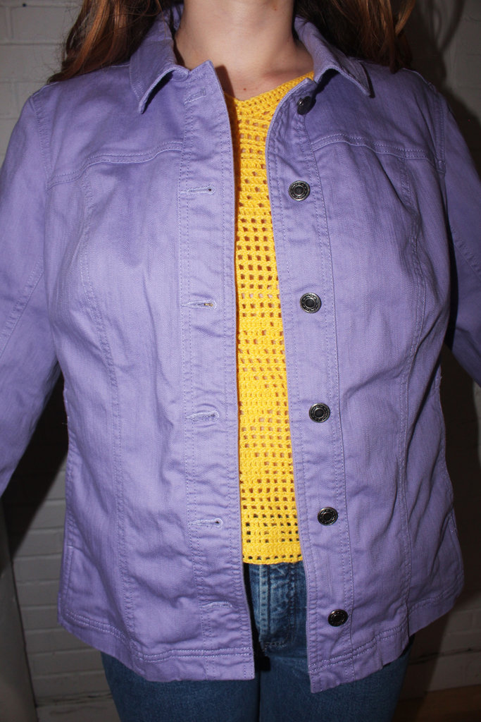 Vintage Vintage Purple Denim Jacket - M/L