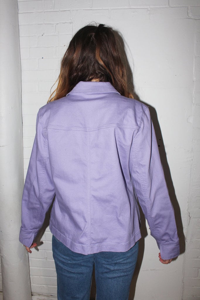 Vintage Vintage Purple Denim Jacket - M/L