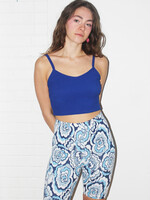 Studio Citizen Bike Shorts in Blue and White Flower Print