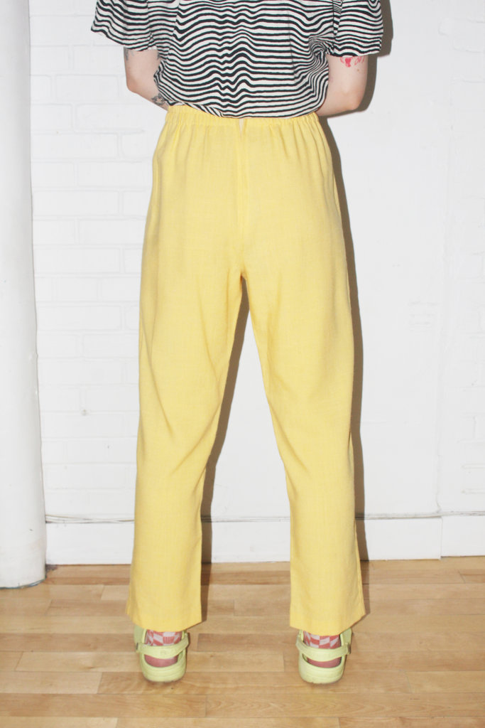 Vintage Vintage Yellow Pants - S/M