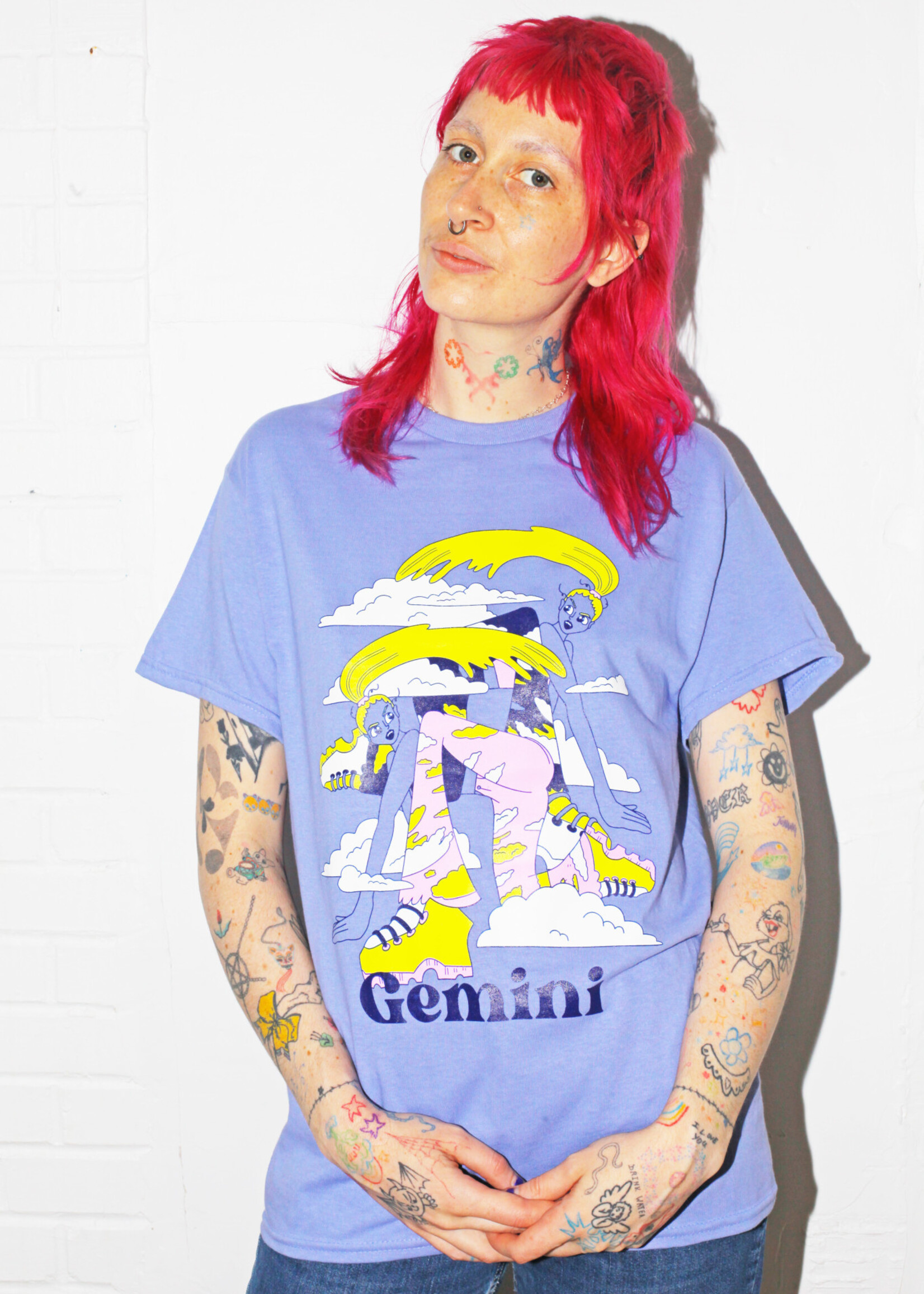 Spll Girl SPLL Girl Zodiac T-Shirts: Gemini