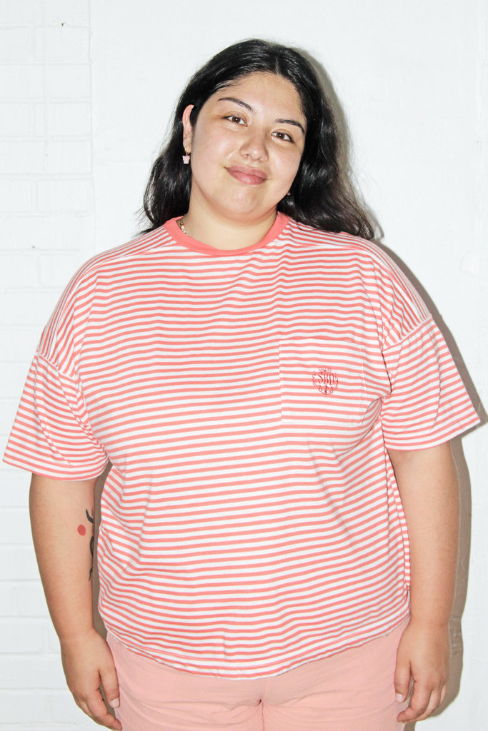 Vintage Vintage Red Stripe T-shirt - 2XL