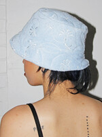 Studio Citizen Bucket Hat in Quilted Blue Terry