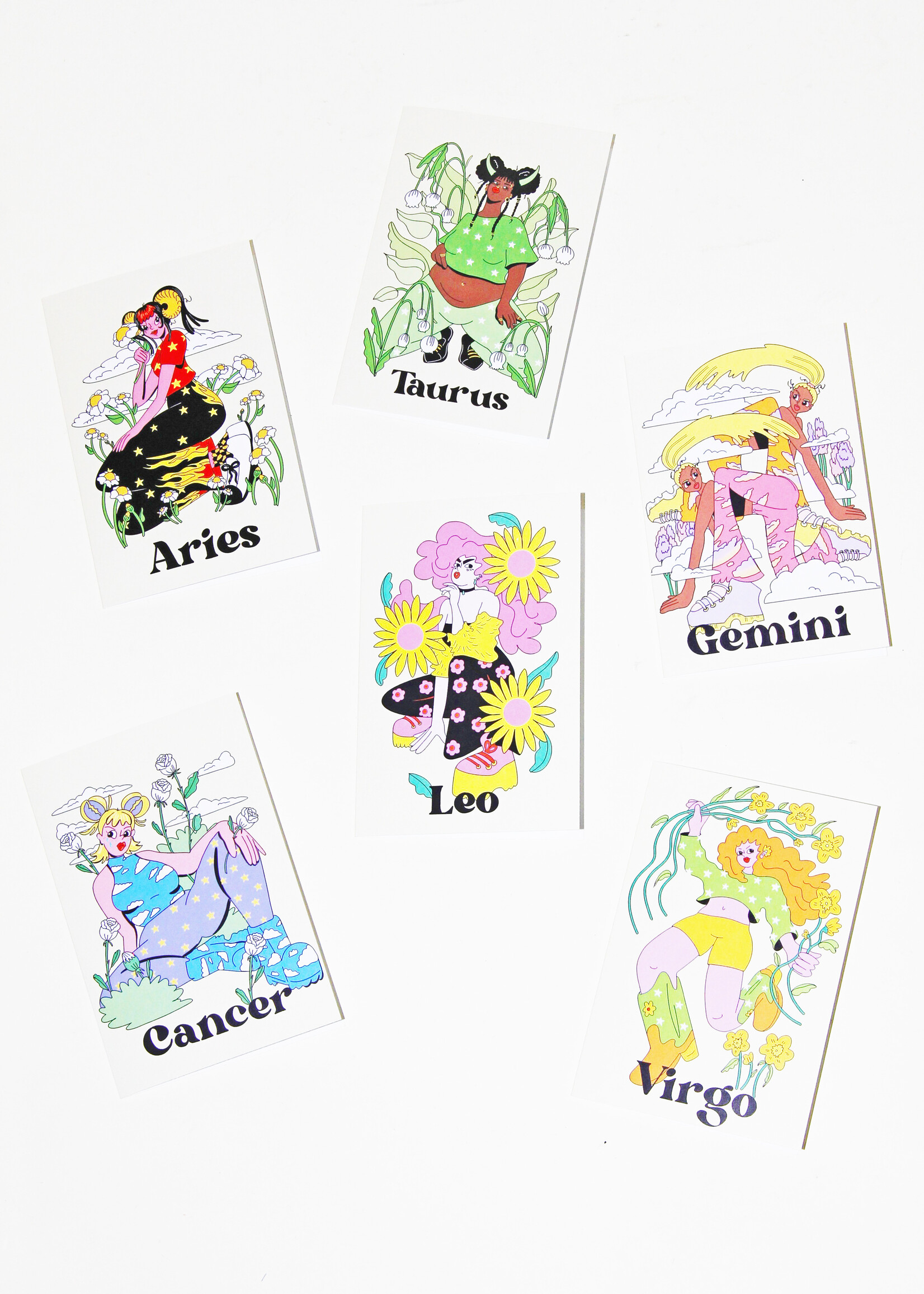 Spll Girl Spll Girl Zodiac Cards -