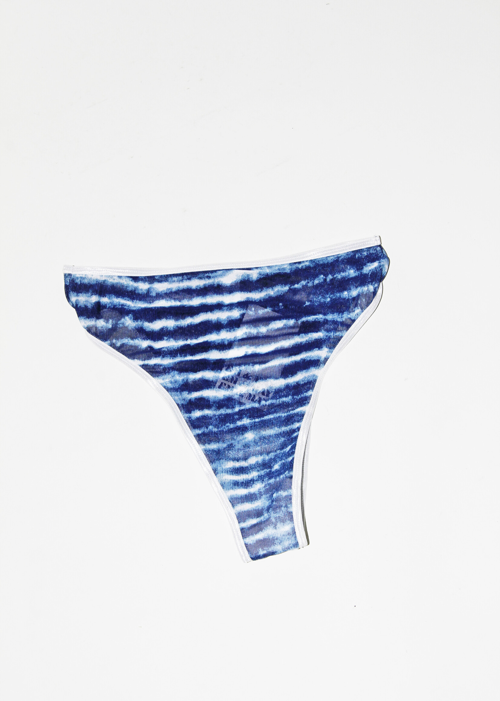 Studio Citizen x Em & May Em & May x Studio Citizen Lover Undies in Blue Dye Print Mesh