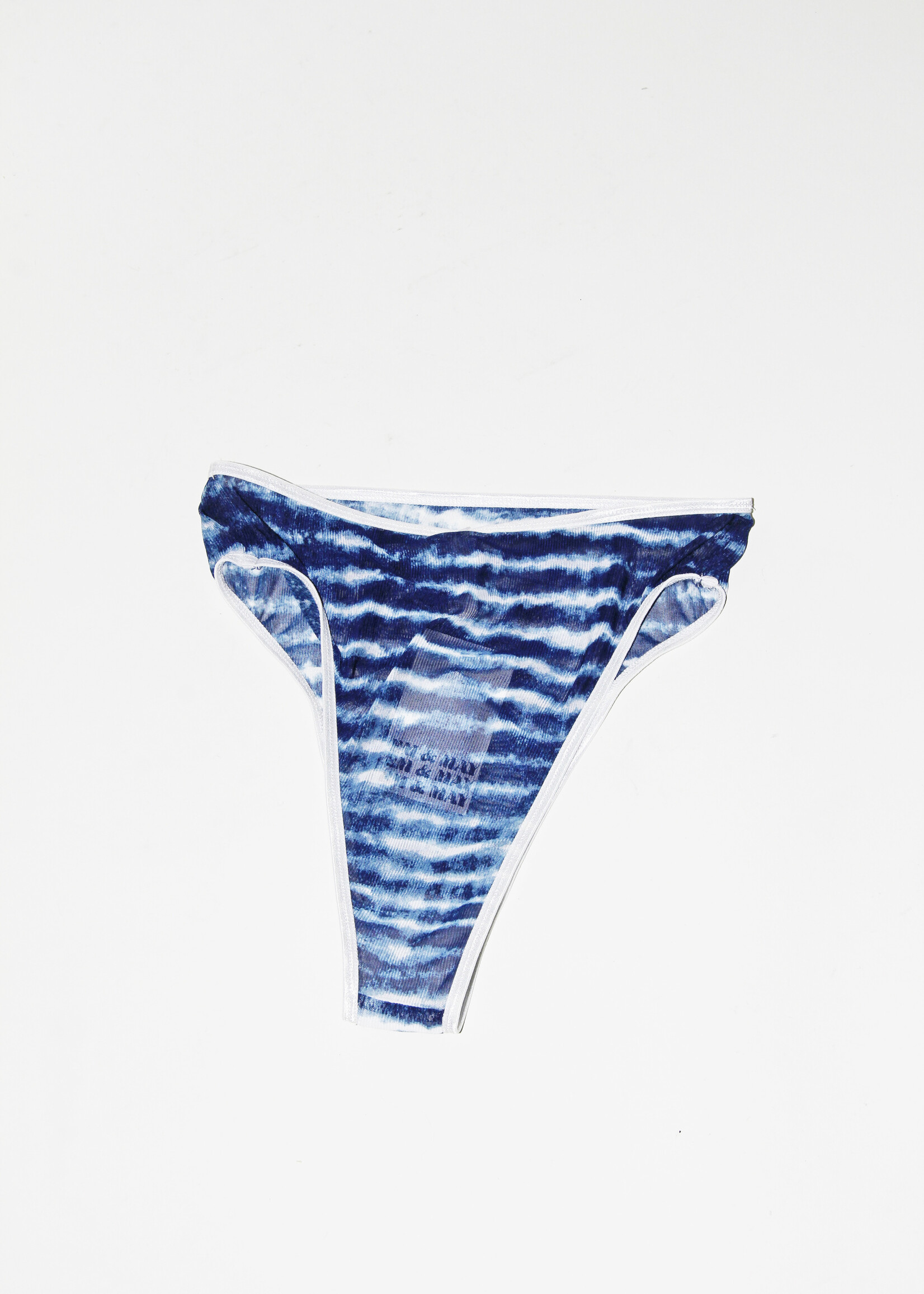 Studio Citizen x Em & May Em & May x Studio Citizen Lover Undies in Blue Dye Print Mesh