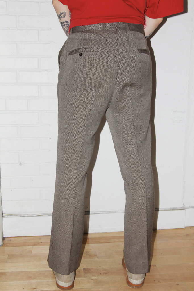 Vintage Vintage Grey Wool Pants - S