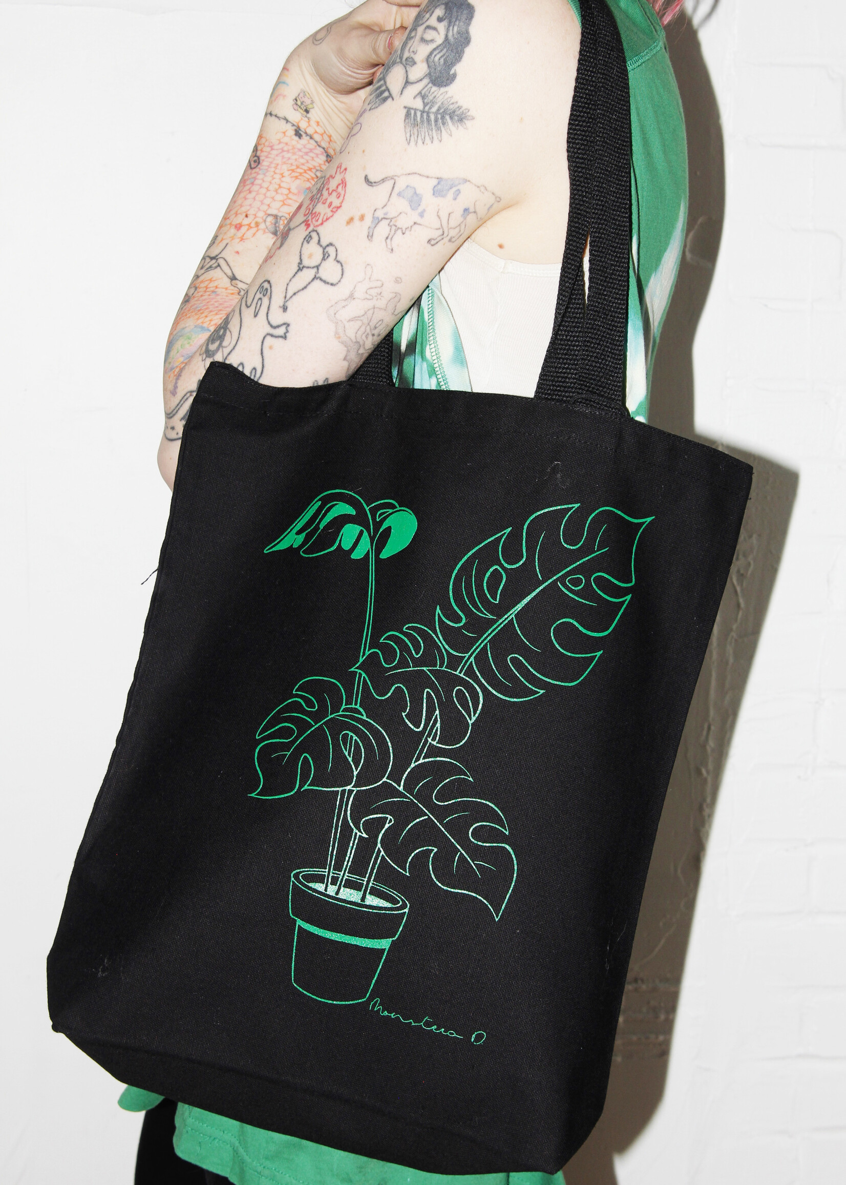 Beetrice Beetrice Monstera Tote Bag