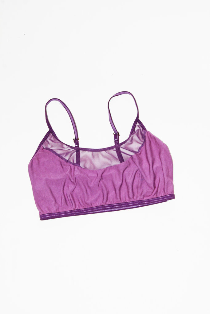 Stay Soft Stay Soft Salome Full Bralette in Plum