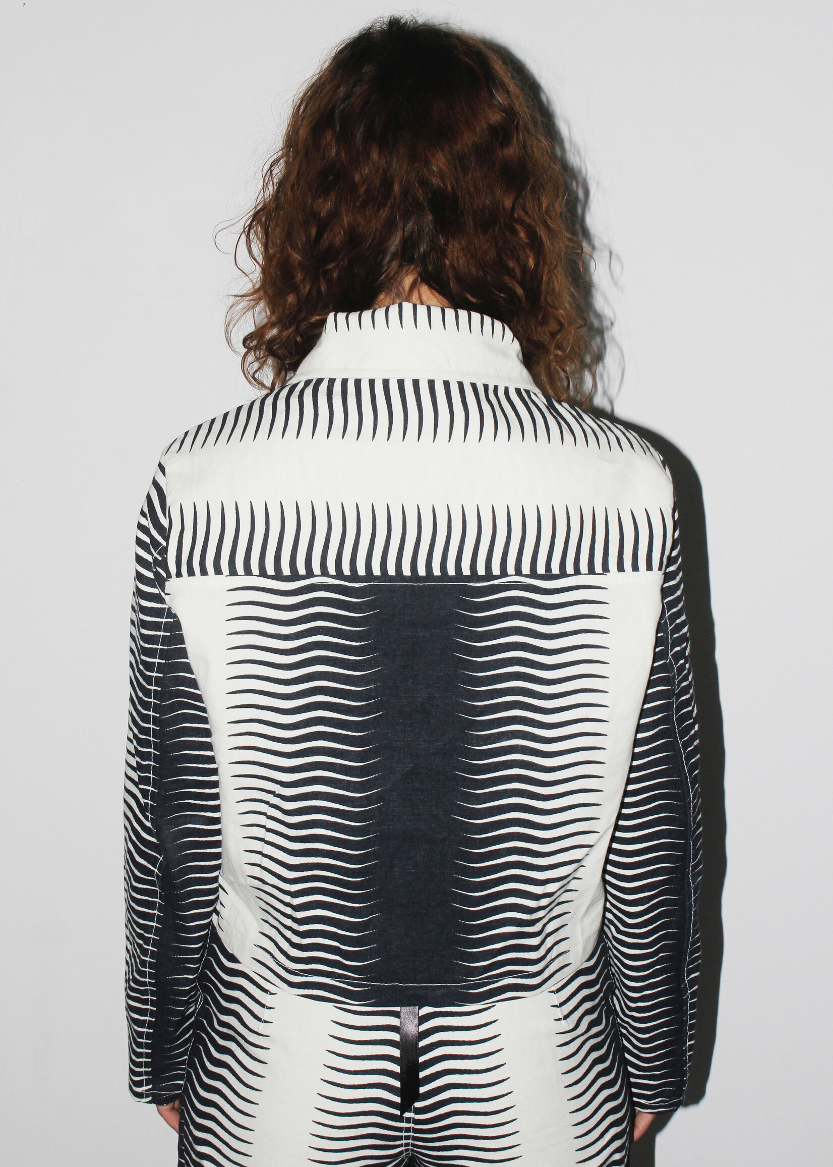 Studio Citizen Studio Citizen Zipper Jacket in Zebra Print