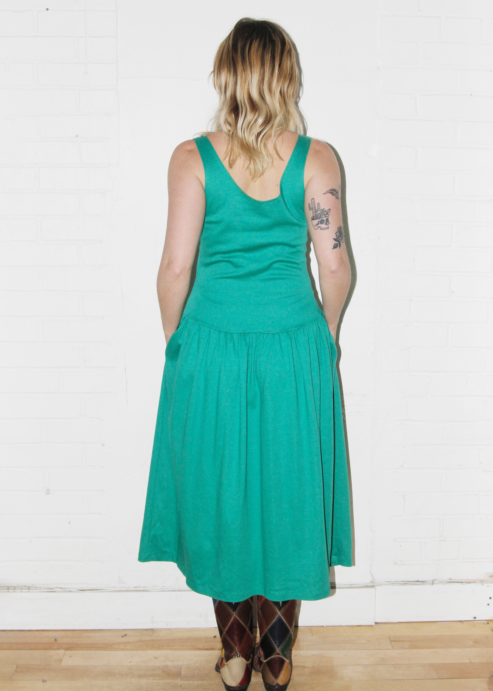 Vintage Vintage Green Dress - S