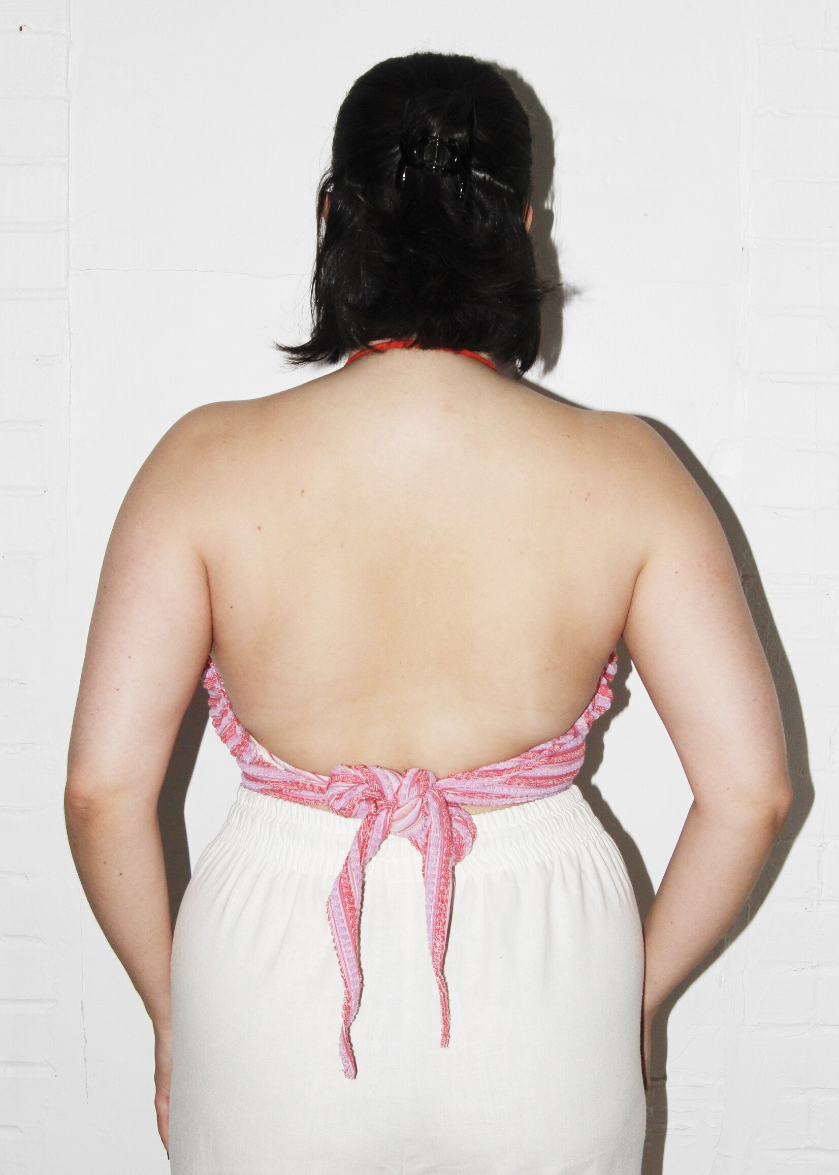 Smocked Backless Halter Top | summer.forevermnl