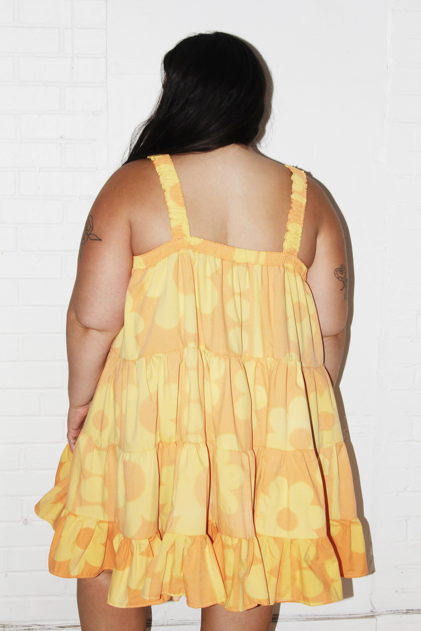 Upcycled Tiered Babydoll Dress (#5) - CITIZEN VINTAGE