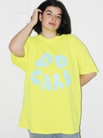 Studio Citizen X Teen Adult "Do Care" T-shirt in Neon Yellow (XL)