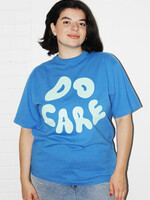 Studio Citizen X Teen Adult "Do Care" T-Shirt in Blue (M)