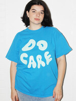 Studio Citizen X Teen Adult "Do Care" T-shirt in Turquoise (XL)