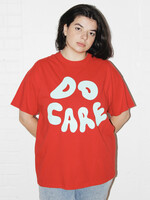Studio Citizen X Teen Adult "Do Care" T-shirt in Red (XL)