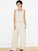 Studio Citizen Relaxed Pants in Champagne Plisse