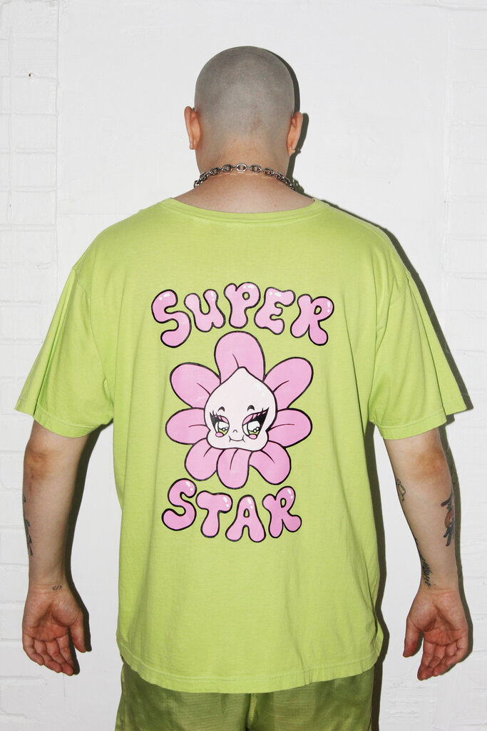 Studio Citizen x Sisi Superstar Studio Citizen x Sisi Superstar Super Star Green T-shirt #1 (XXL)