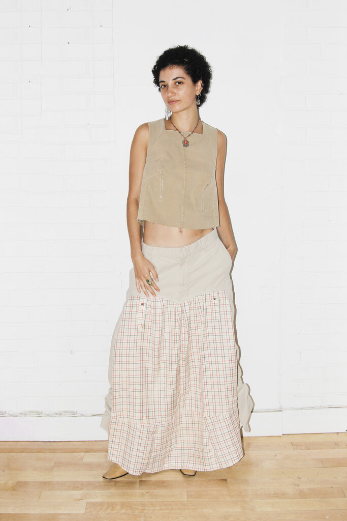 Studio Citizen Upcycled Drawstring Skirt (#1) - S