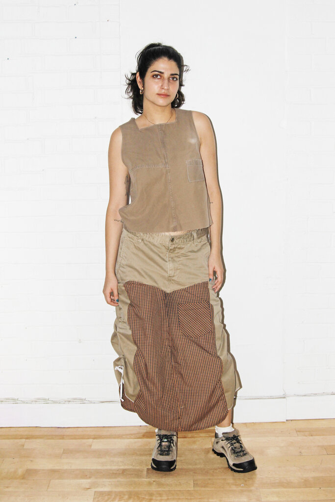 Studio Citizen Upcycled Drawstring Skirt (#3) - S