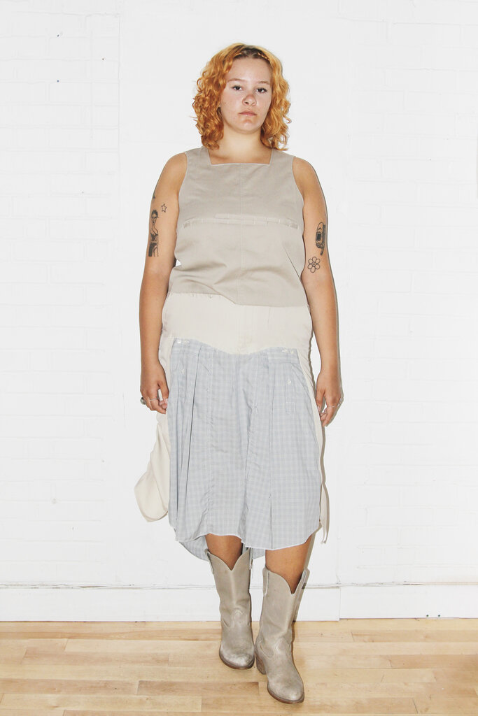 Studio Citizen Upcycled Drawstring Skirt (#8) - L