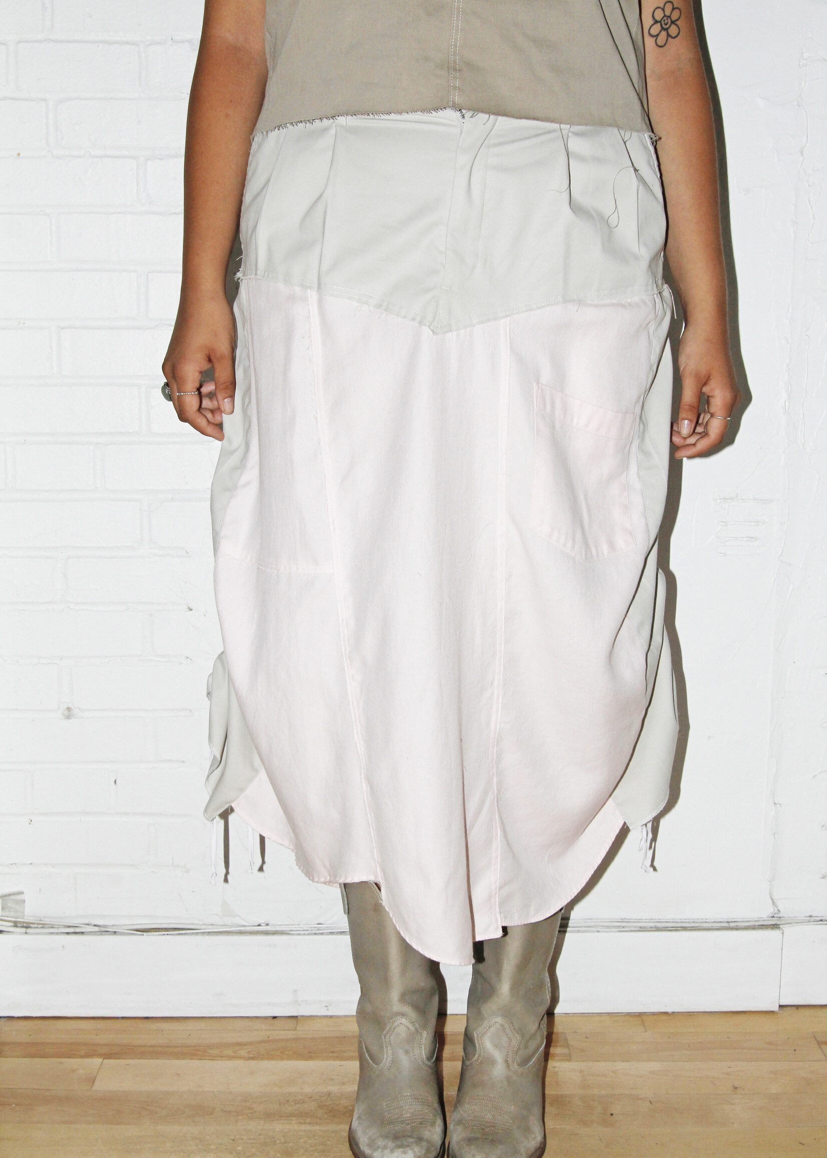 Studio Citizen Upcycled Drawstring Skirt (#9) - XL