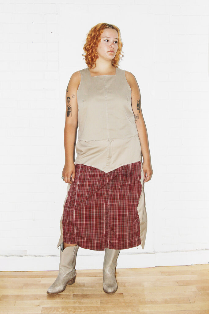 Studio Citizen Upcycled Drawstring Skirt (#10) - XL