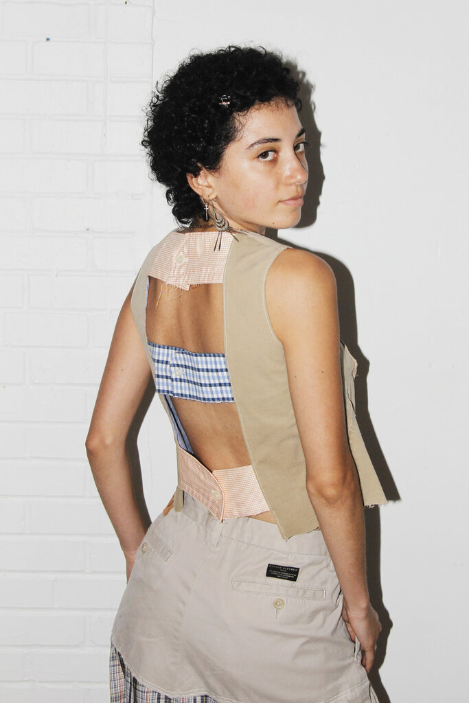 Studio Citizen Upcycled Cuff Tank Top (#1) - XS
