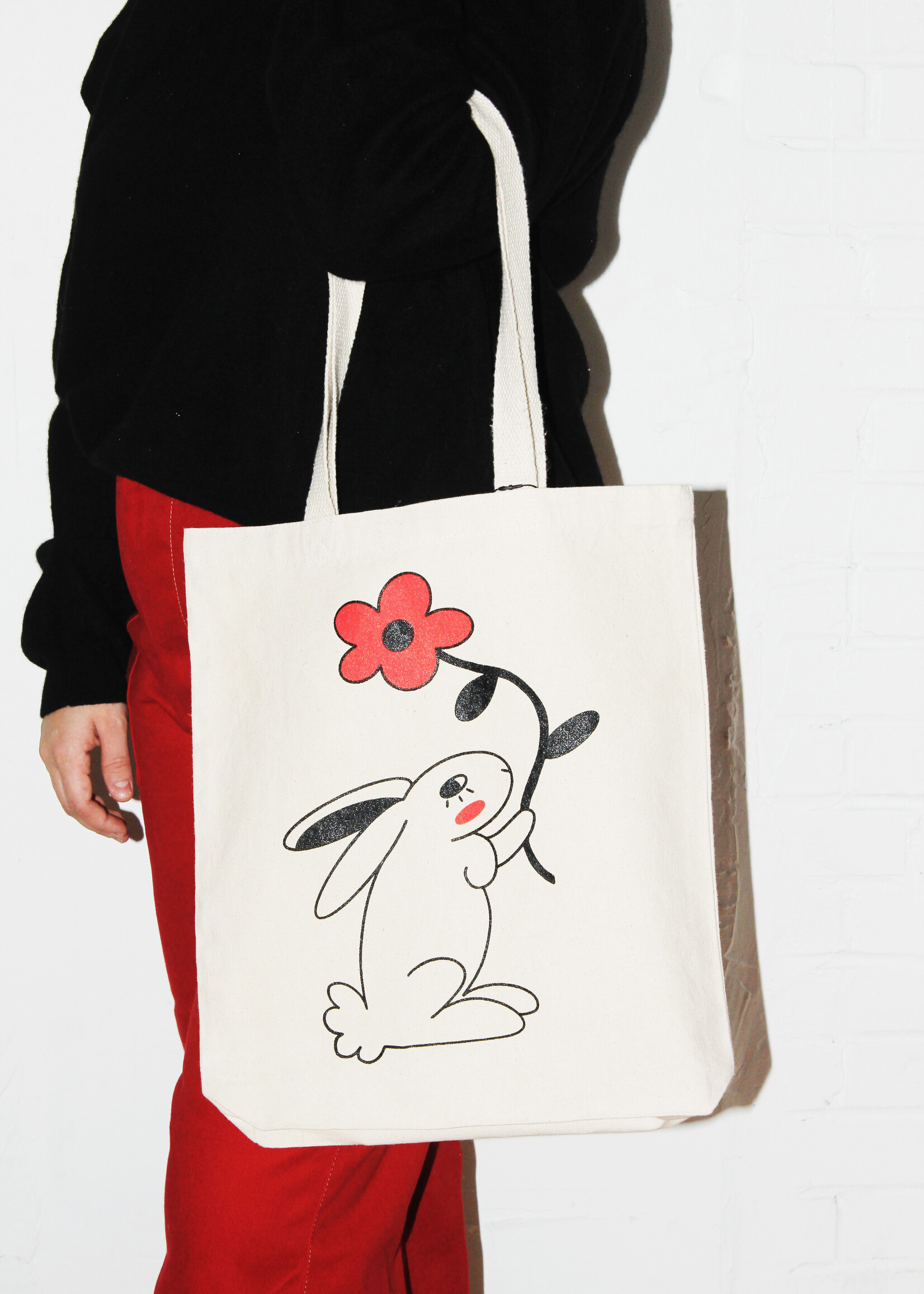 Flleur Flleur Bunny Tote Bag