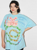 Char Bataille Hand Painted "Imperfect Pour Toujours" T-shirt