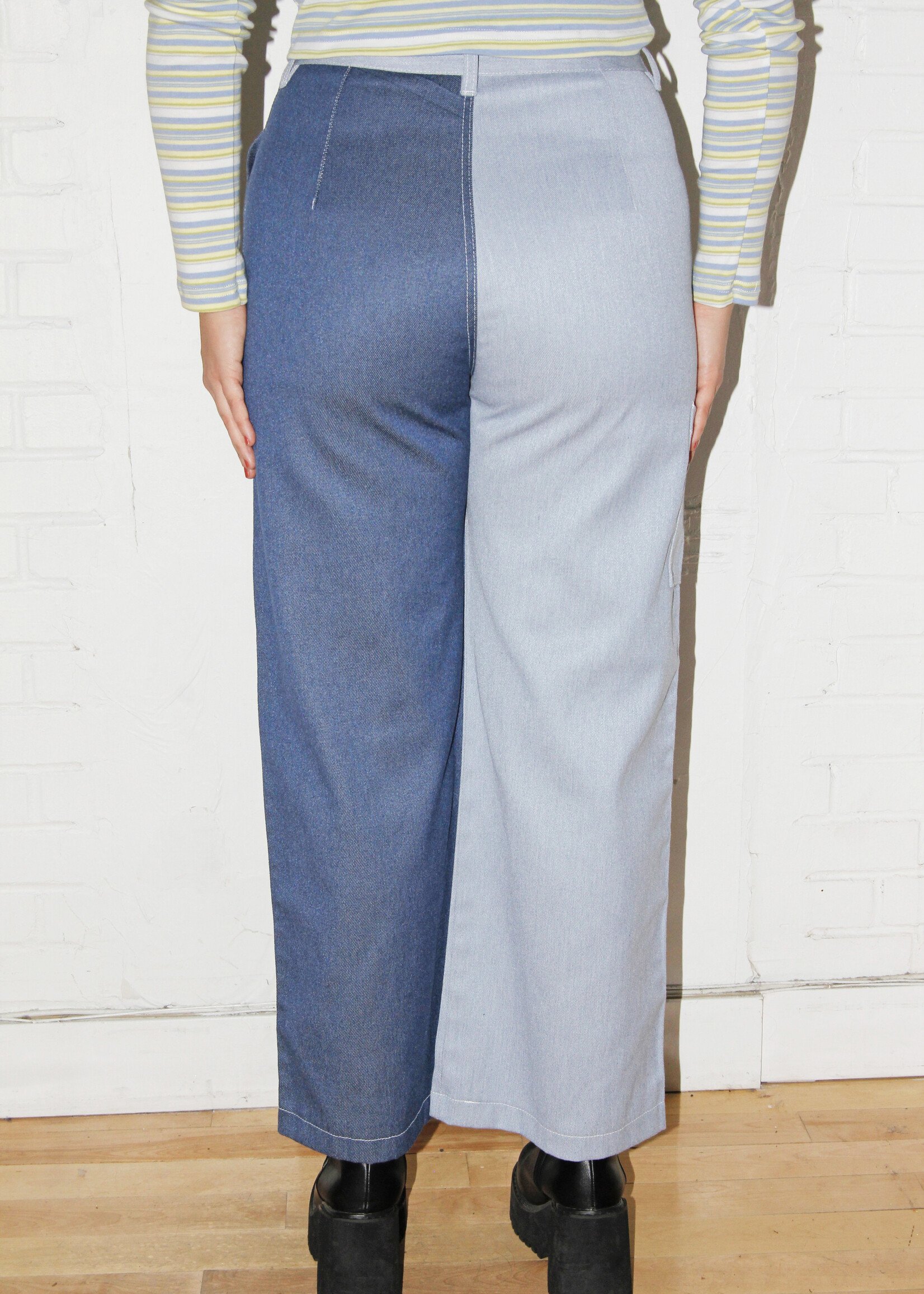 Studio Citizen Studio Citizen Carpenter Pant in Half / Half Denim