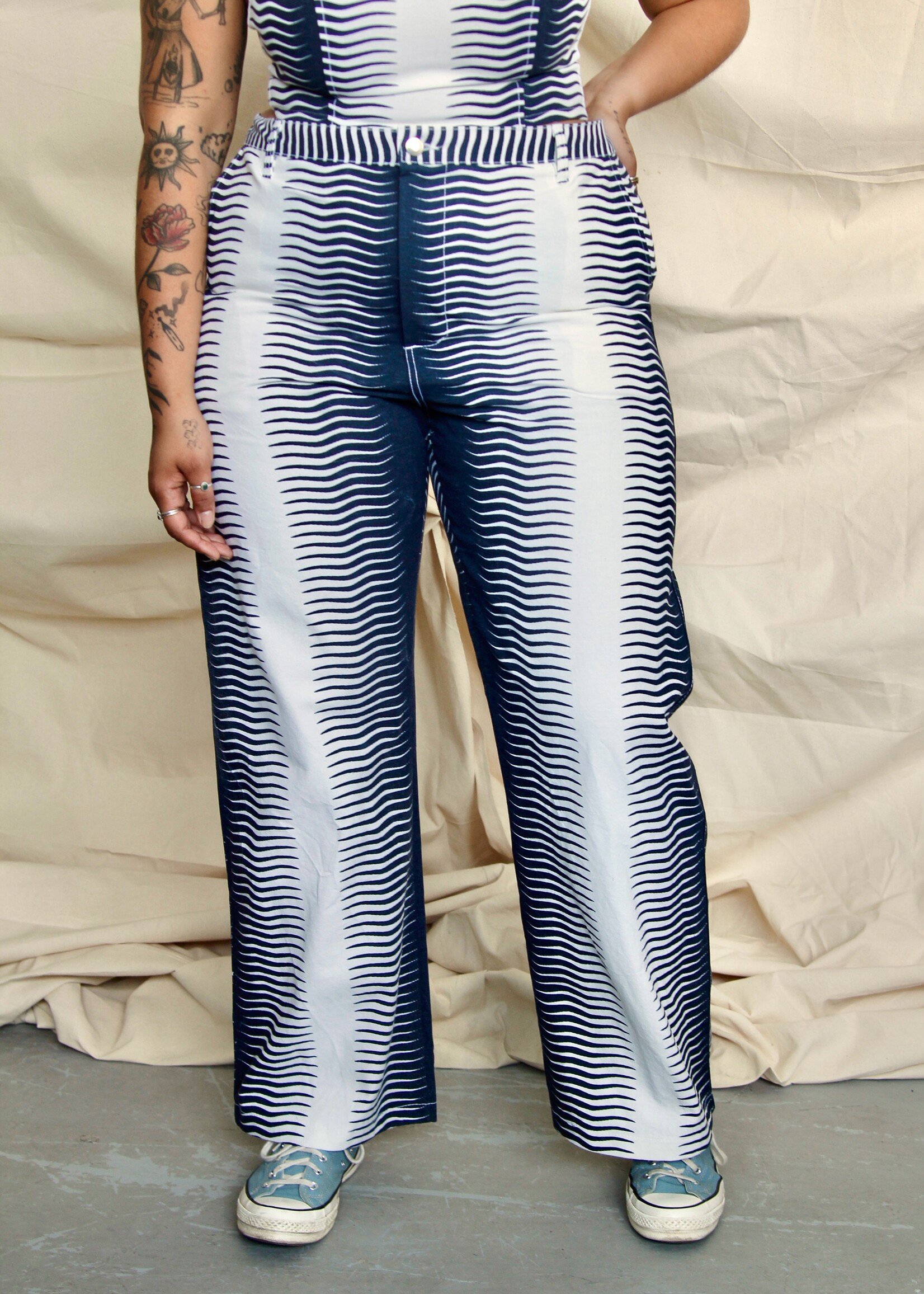 Studio Citizen Studio Citizen Elastic Back Pants in Zebra