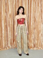 Studio Citizen Carpenter Pants in Brown Stripe