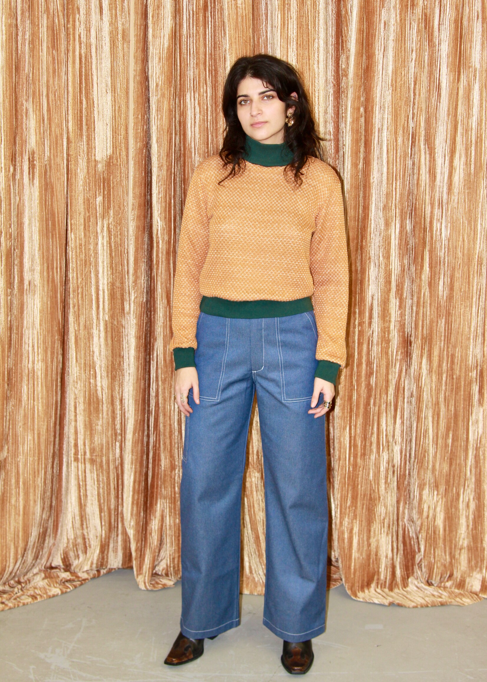 Studio Citizen Studio Citizen Carpenter Pants in Denim