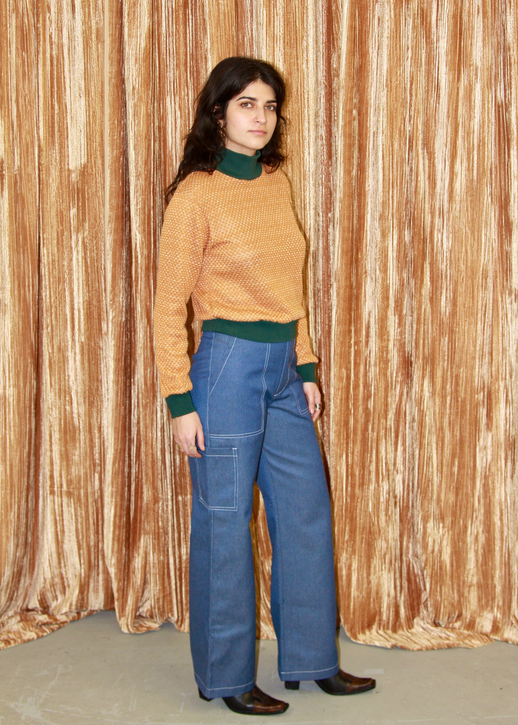 Studio Citizen Studio Citizen Carpenter Pants in Denim