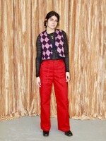 Studio Citizen Carpenter Pants in Red Denim