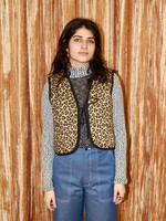 Studio Citizen Studio Citizen Tie Vest in Leopard Print