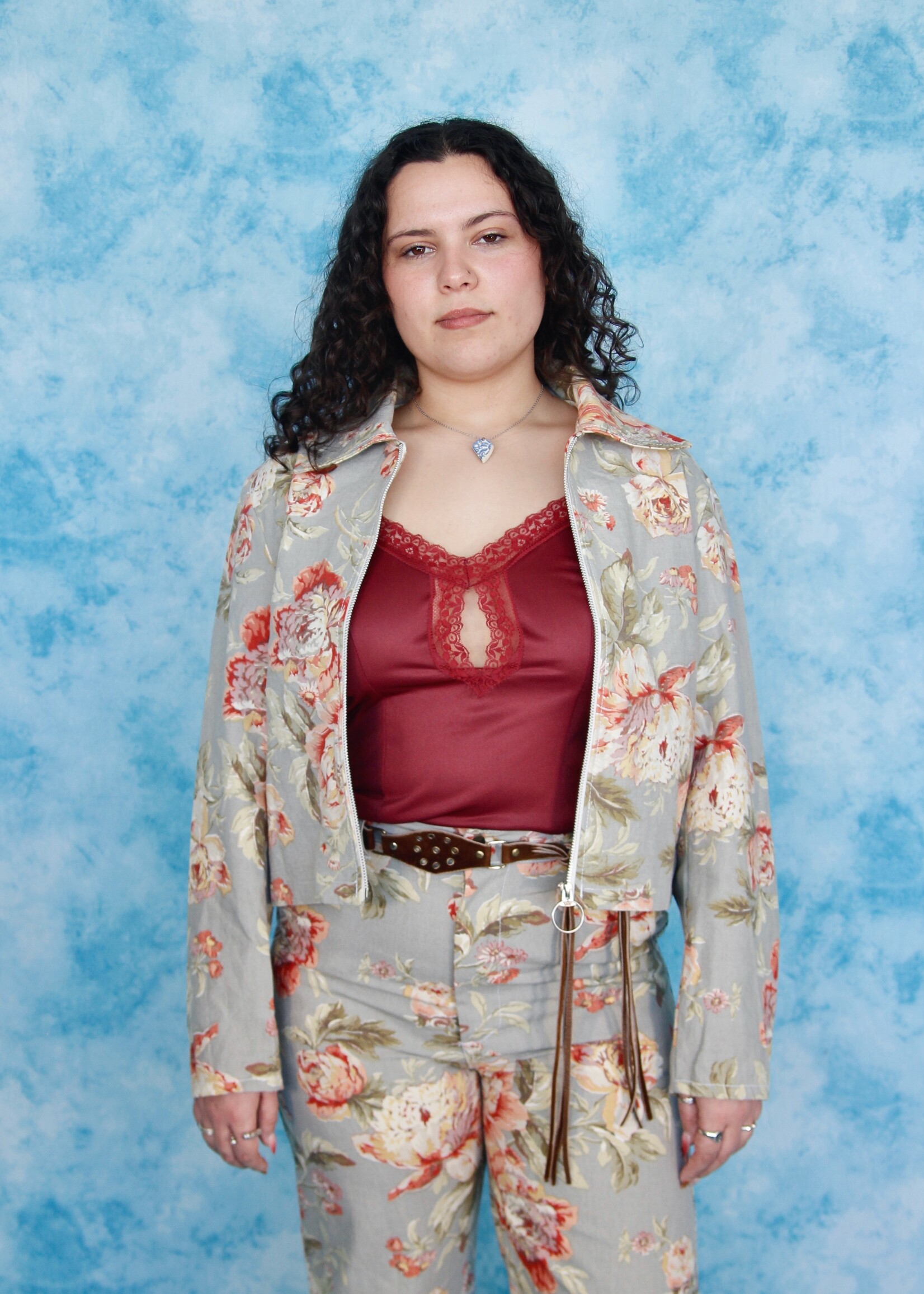 Studio Citizen Studio Citizen Jacket in Green Floral