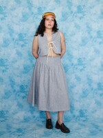 Studio Citizen Maiden Skirt in Blue Gingham