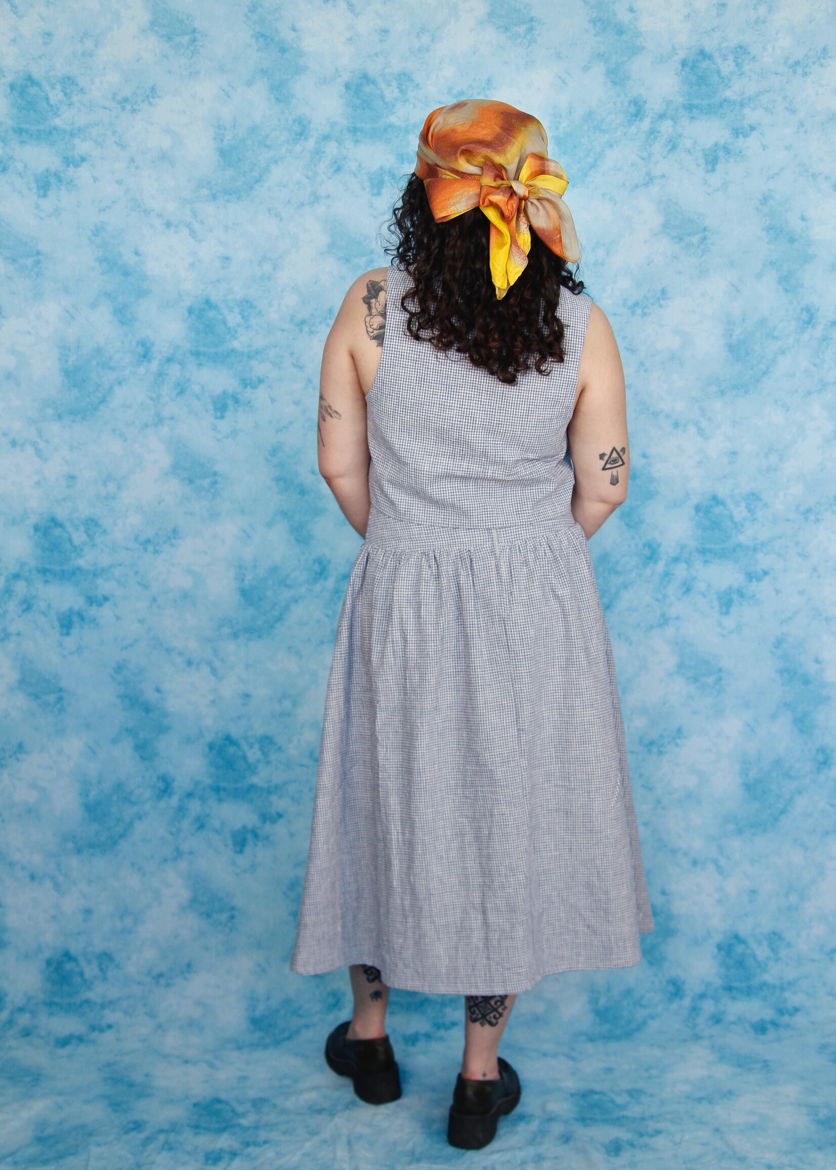 Studio Citizen Studio Citizen Maiden Skirt in Blue Gingham